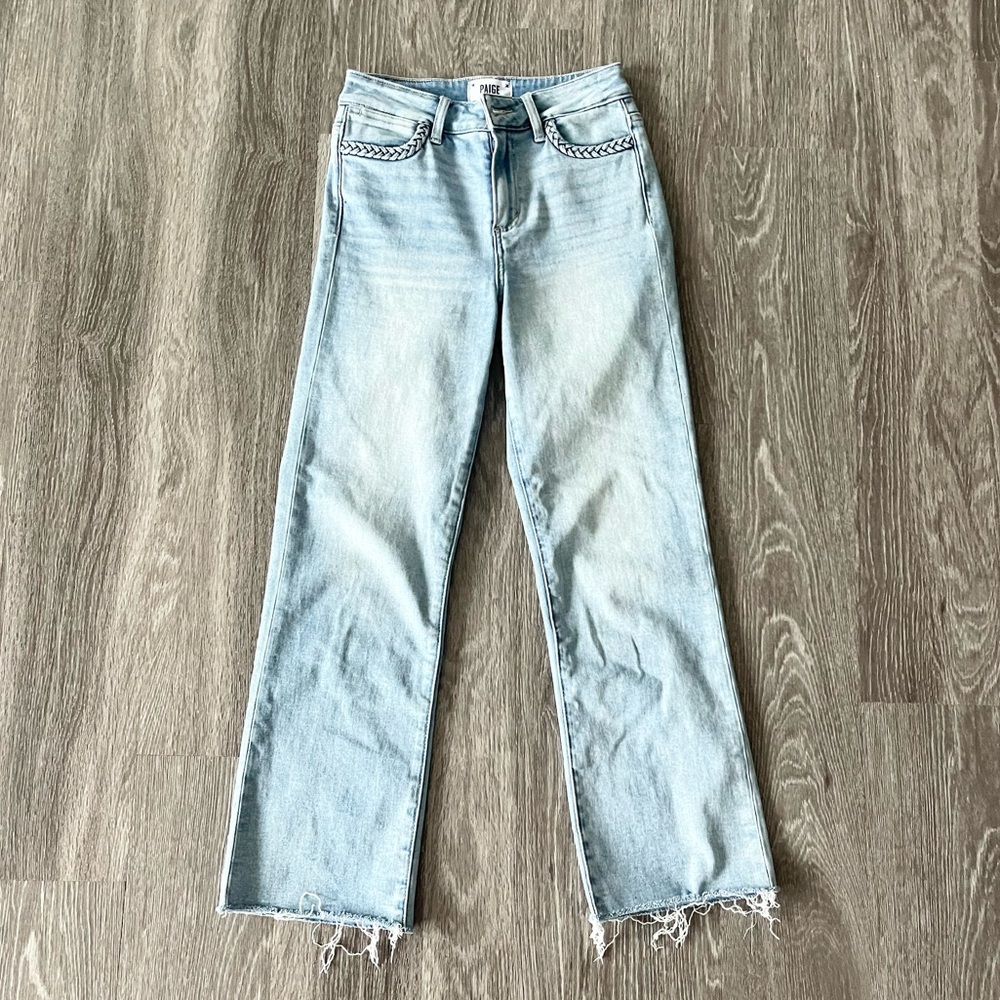 PAIGE Straight Leg Jeans